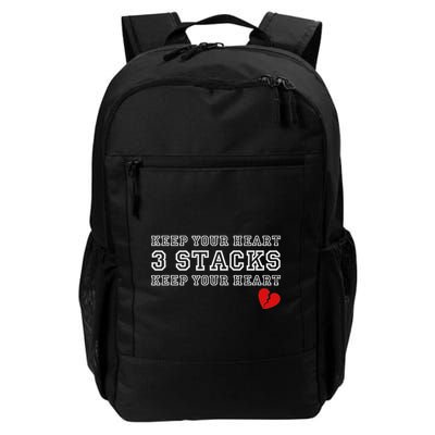 Heartbreak Keep Your Heart Three Stacks Daily Commute Backpack