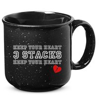 Heartbreak Keep Your Heart Three Stacks 15oz Campfire Ceramic Mug