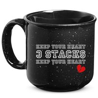 Heartbreak Keep Your Heart Three Stacks 15oz Campfire Ceramic Mug