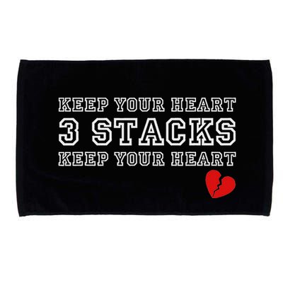 Heartbreak Keep Your Heart Three Stacks Microfiber Hand Towel