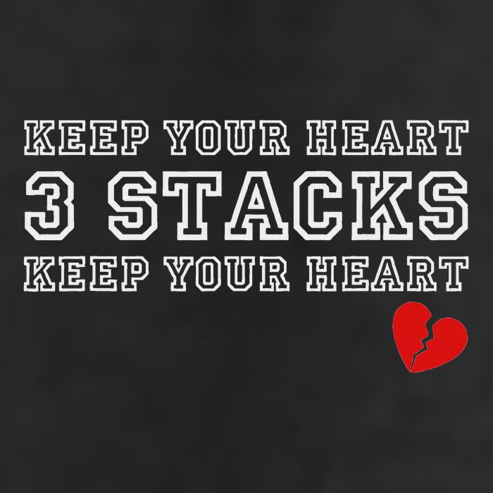Heartbreak Keep Your Heart Three Stacks Microfiber Hand Towel
