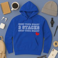Heartbreak Keep Your Heart Three Stacks Hoodie