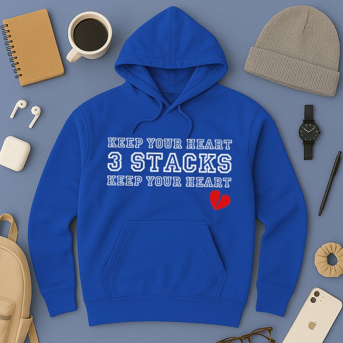 Heartbreak Keep Your Heart Three Stacks Hoodie