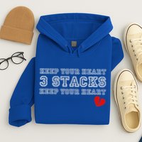 Heartbreak Keep Your Heart Three Stacks Hoodie