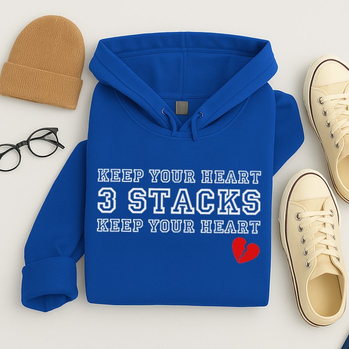 Heartbreak Keep Your Heart Three Stacks Hoodie