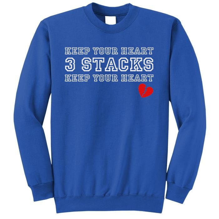 Heartbreak Keep Your Heart Three Stacks Sweatshirt