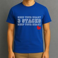 Heartbreak Keep Your Heart Three Stacks T-Shirt
