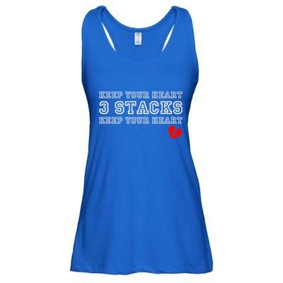Heartbreak Keep Your Heart Three Stacks Ladies Essential Flowy Tank