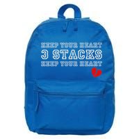 Heartbreak Keep Your Heart Three Stacks 16 in Basic Backpack