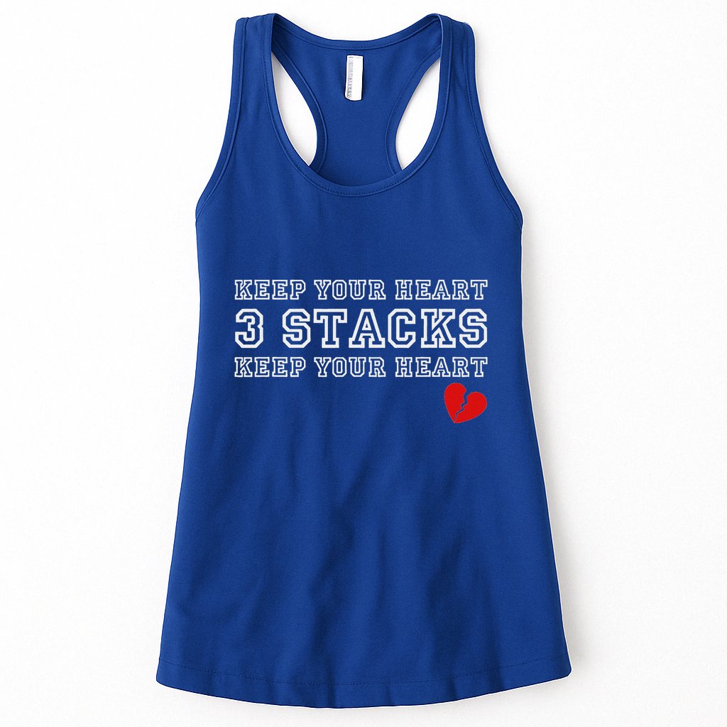 Heartbreak Keep Your Heart Three Stacks Womens Tank Top