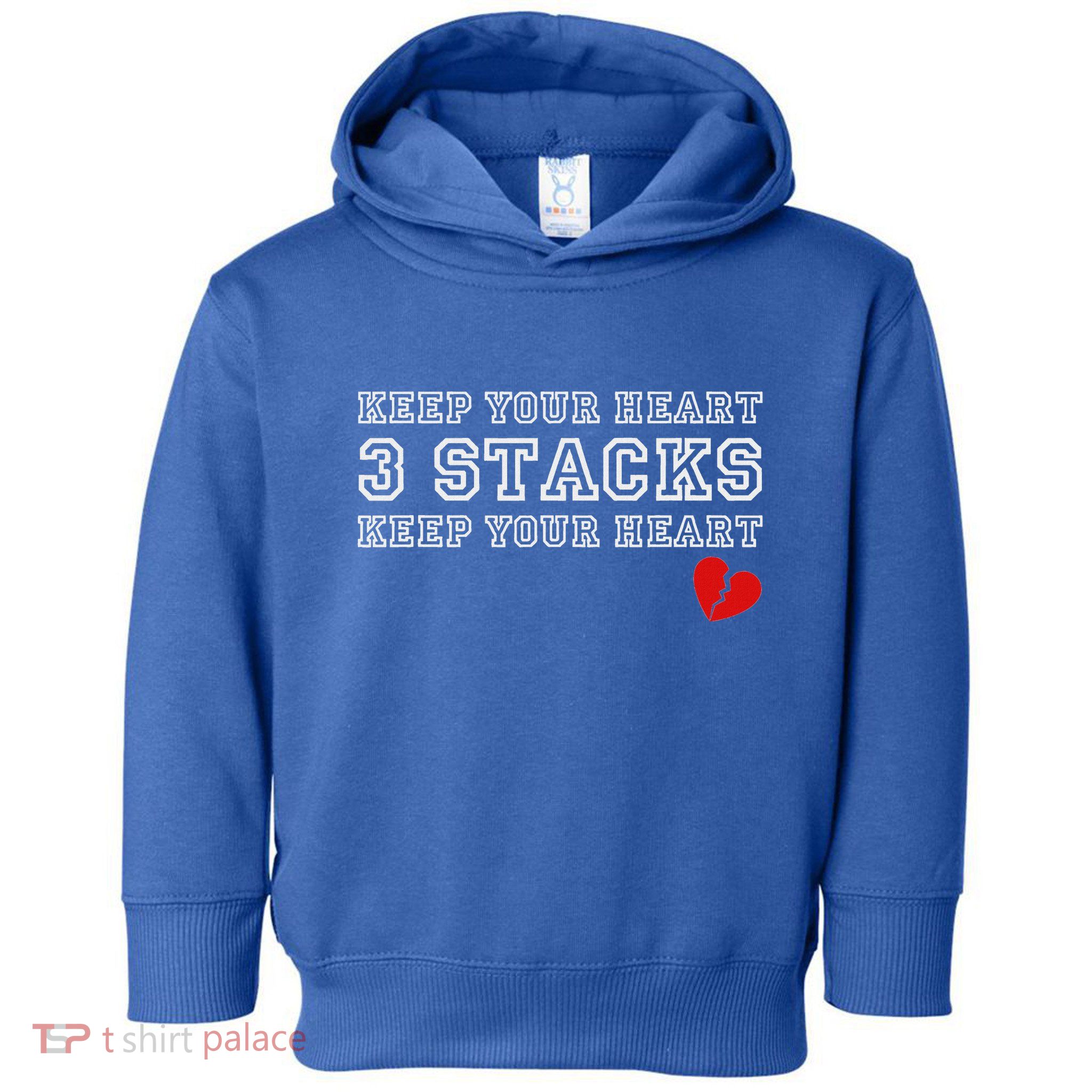 Heartbreak Keep Your Heart Three Stacks Toddler Hoodie