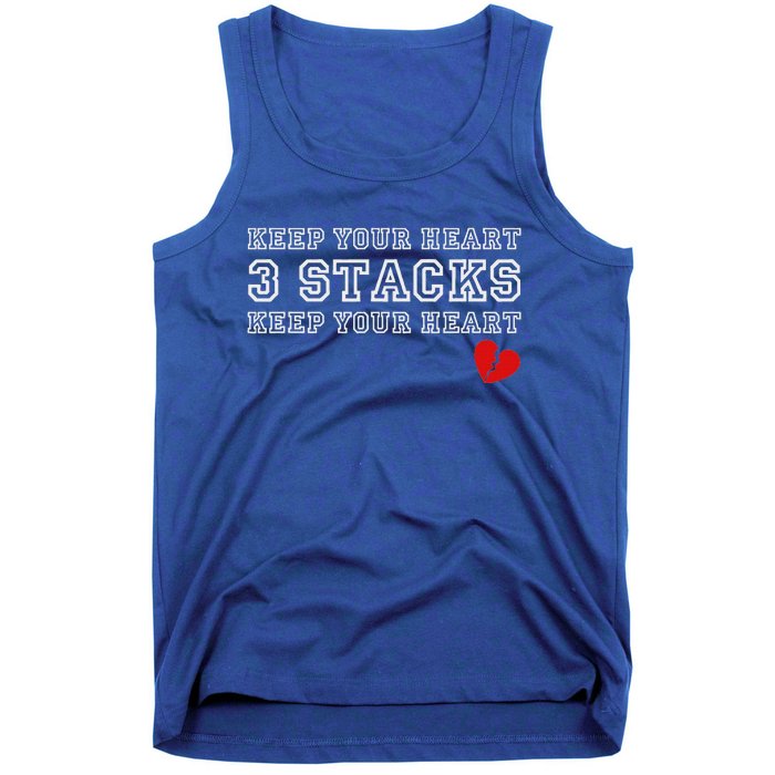 Heartbreak Keep Your Heart Three Stacks Tank Top