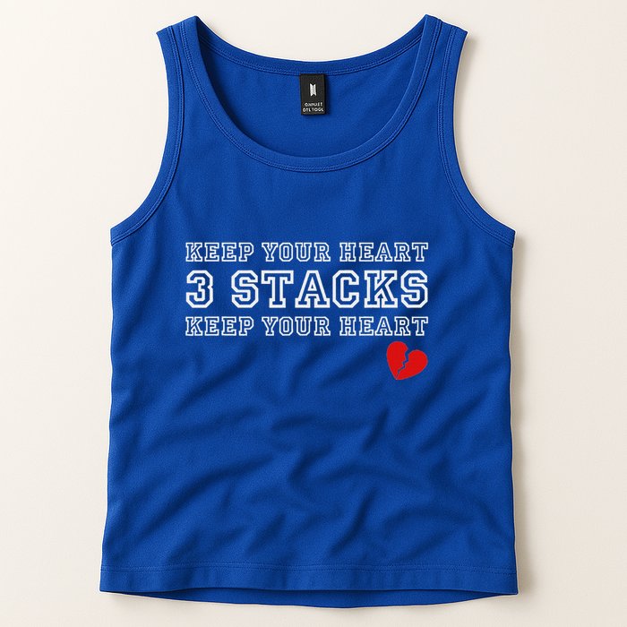 Heartbreak Keep Your Heart Three Stacks Tank Top
