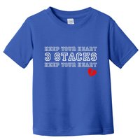 Heartbreak Keep Your Heart Three Stacks Toddler T-Shirt