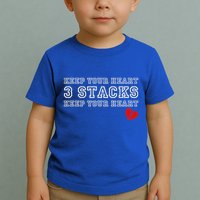 Heartbreak Keep Your Heart Three Stacks Toddler T-Shirt