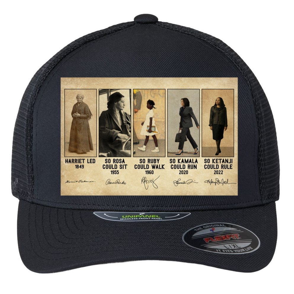 Harriet Led 1849 So Rosa Could Sit 1955 So Ru Flexfit Unipanel Trucker Cap