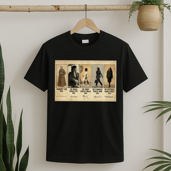 Harriet Led 1849 So Rosa Could Sit 1955 So Ru T-Shirt