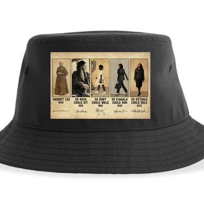 Harriet Led 1849 So Rosa Could Sit 1955 So Ru Sustainable Bucket Hat