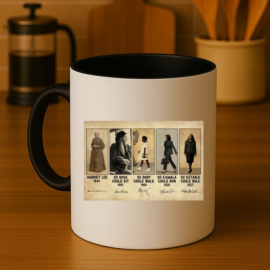 Harriet Led 1849 So Rosa Could Sit 1955 So Ru Mug