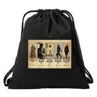 Harriet Led 1849 So Rosa Could Sit 1955 So Ru Drawstring Bag