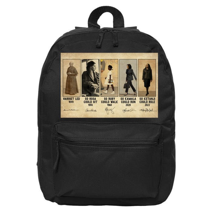 Harriet Led 1849 So Rosa Could Sit 1955 So Ru 16 in Basic Backpack