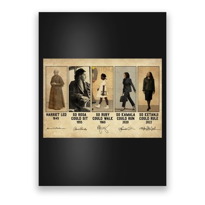 Harriet Led 1849 So Rosa Could Sit 1955 So Ru Poster