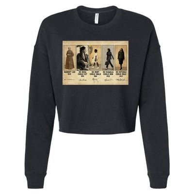 Harriet Led 1849 So Rosa Could Sit 1955 So Ru Cropped Pullover Crew