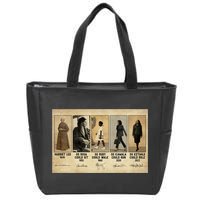 Harriet Led 1849 So Rosa Could Sit 1955 So Ru Zip Tote Bag