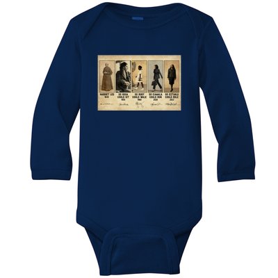 Harriet Led 1849 So Rosa Could Sit 1955 So Ru Baby Long Sleeve Bodysuit