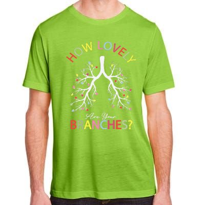 How Lovely Are Your Branches Xmas Lung Christmas Pajamas Adult ChromaSoft Performance T-Shirt