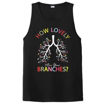 How Lovely Are Your Branches Xmas Lung Christmas Pajamas PosiCharge Competitor Tank