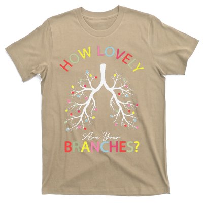 How Lovely Are Your Branches Xmas Lung Christmas Pajamas T-Shirt