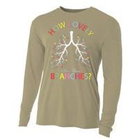 How Lovely Are Your Branches Xmas Lung Christmas Pajamas Cooling Performance Long Sleeve Crew