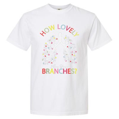 How Lovely Are Your Branches Xmas Lung Christmas Pajamas Garment-Dyed Heavyweight T-Shirt