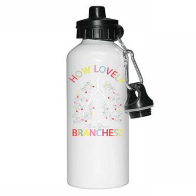 How Lovely Are Your Branches Xmas Lung Christmas Pajamas Aluminum Water Bottle