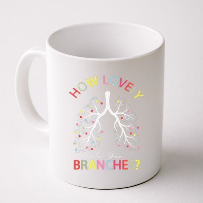 How Lovely Are Your Branches Xmas Lung Christmas Pajamas Coffee Mug