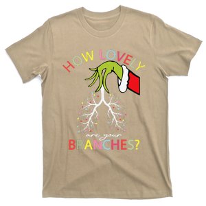 How Lovely Are Your Branches Xmas Lung Christmas Pajamas T-Shirt