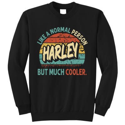 Harley Like A Normal Person But Much Cooler Vintage Sweatshirt