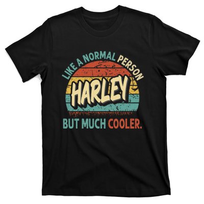 Harley Like A Normal Person But Much Cooler Vintage T-Shirt