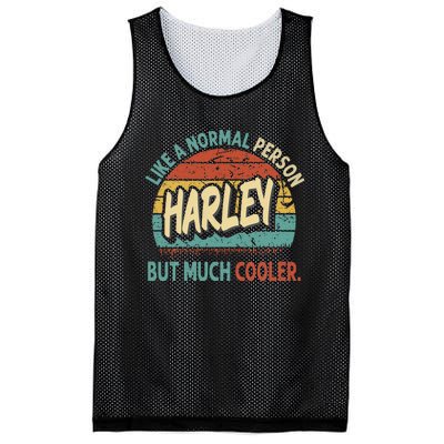 Harley Like A Normal Person But Much Cooler Vintage Mesh Reversible Basketball Jersey Tank