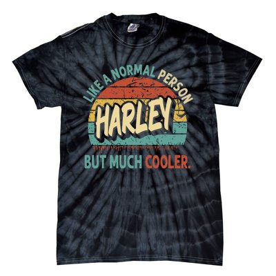 Harley Like A Normal Person But Much Cooler Vintage Tie-Dye T-Shirt