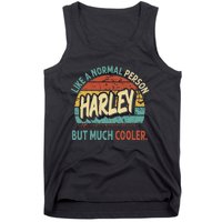 Harley Like A Normal Person But Much Cooler Vintage Tank Top