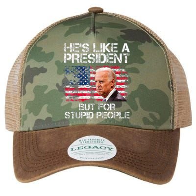 He’s Like A President But For Stupid People Legacy Tie Dye Trucker Hat