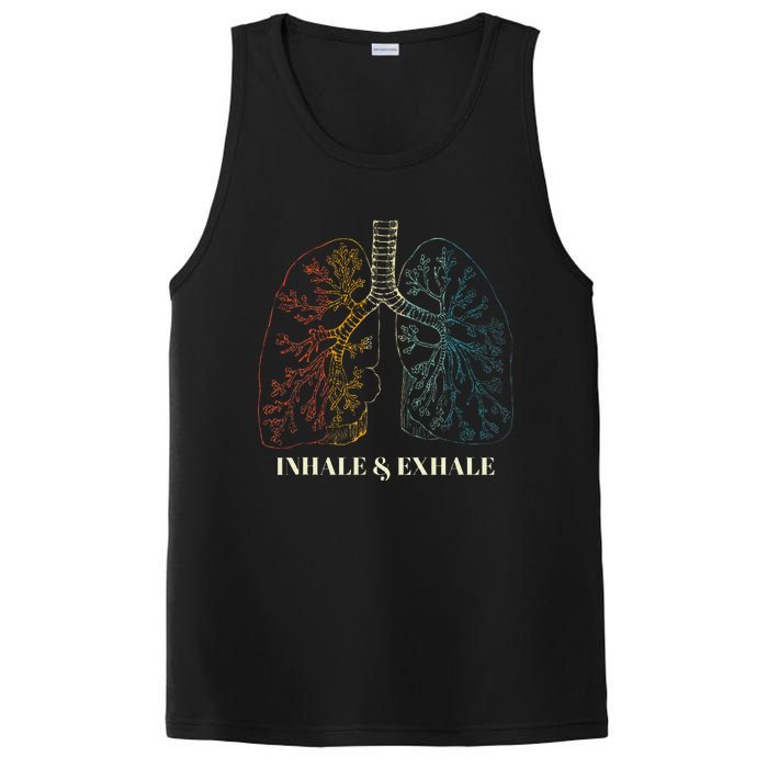 Human Lungs Anatomy Inhale Oxygen And Exhale Carbon Dioxide PosiCharge Competitor Tank