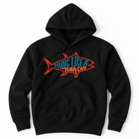 Hung Like A Tuna Can Funny Retro Hoodie
