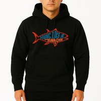 Hung Like A Tuna Can Funny Retro Hoodie