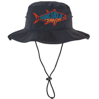 Hung Like A Tuna Can Funny Retro Bucket Hat