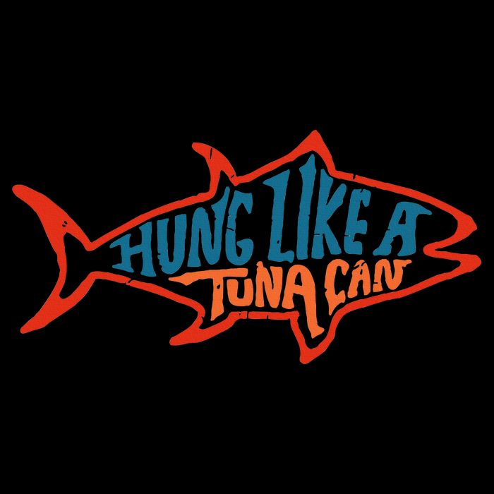 Hung Like A Tuna Can Funny Retro Bucket Hat