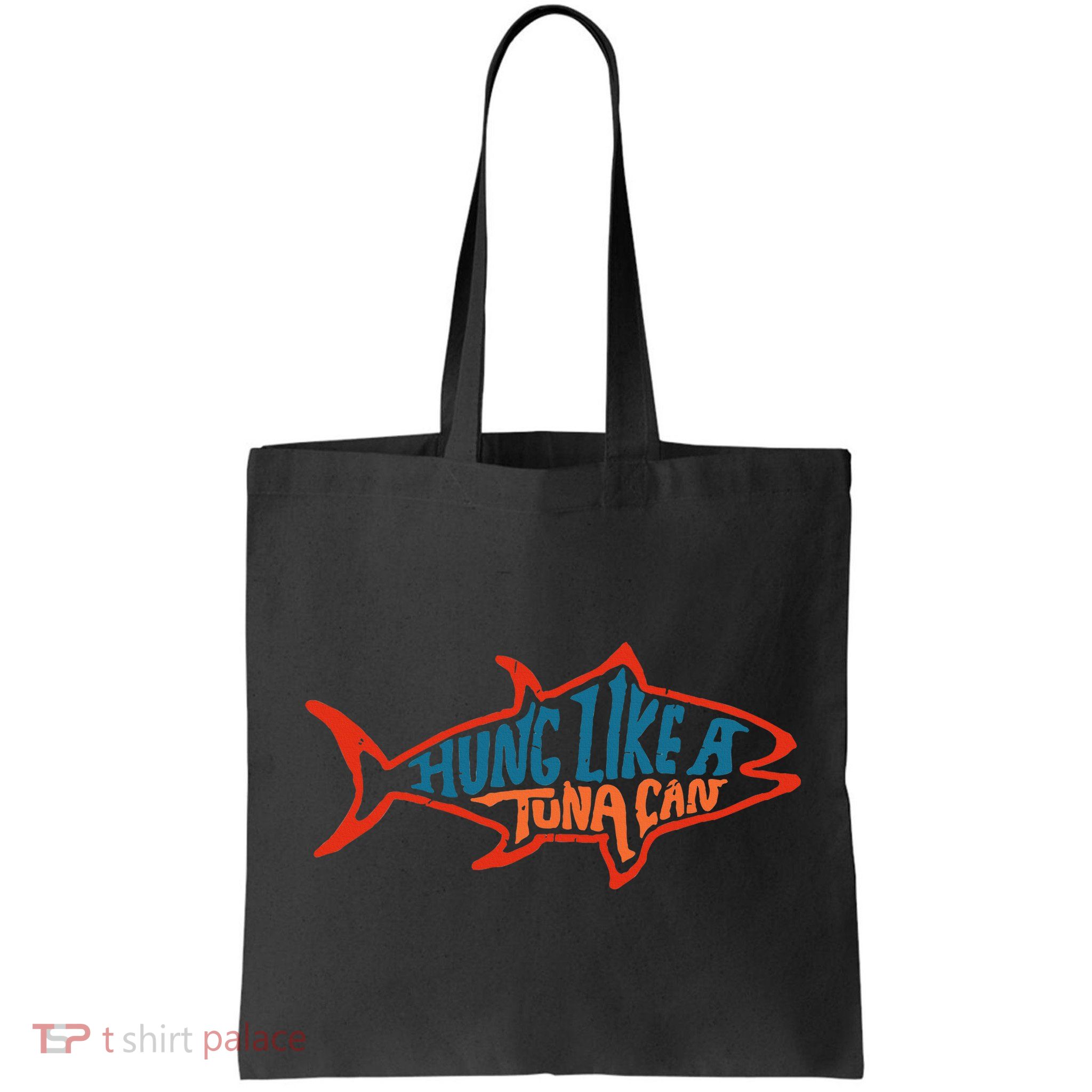 Hung Like A Tuna Can Funny Retro Bag