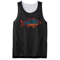 Hung Like A Tuna Can Funny Retro Mesh Reversible Basketball Jersey Tank